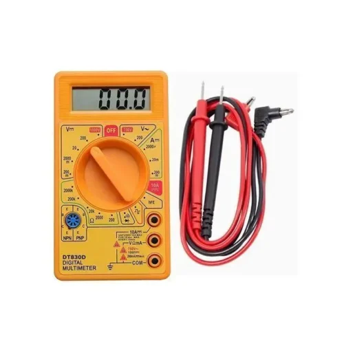 Digital Multimeter LCD Display DC/AC Voltage Current/A Resistance Digital Multimeter