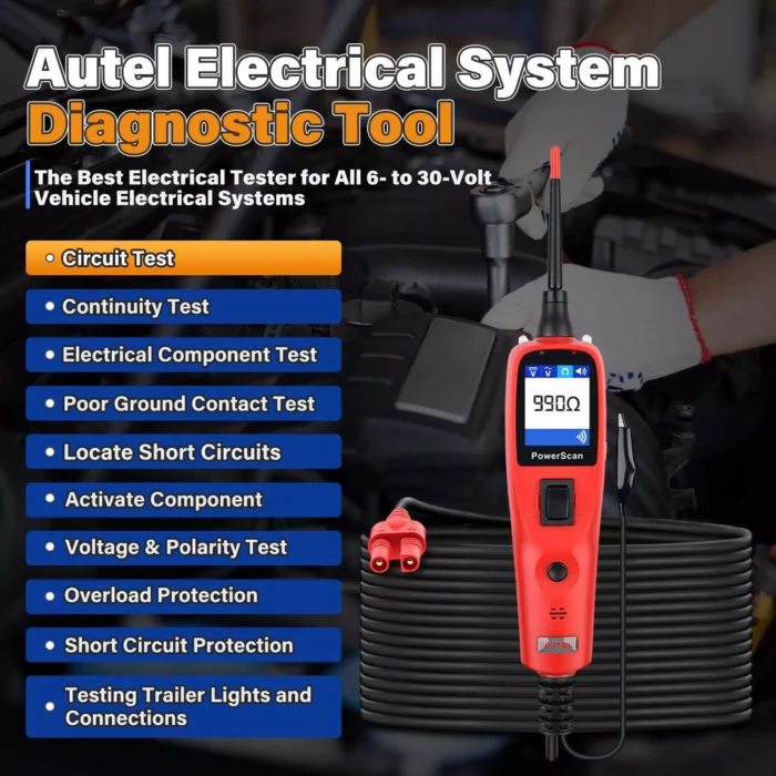 Autel Powerscan PS100 Circuit Tester - Image 2