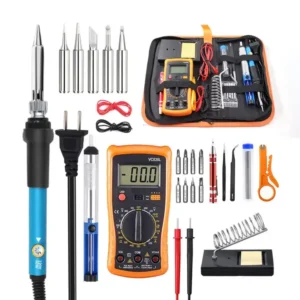 60W Soldering Kit With A Multimeter