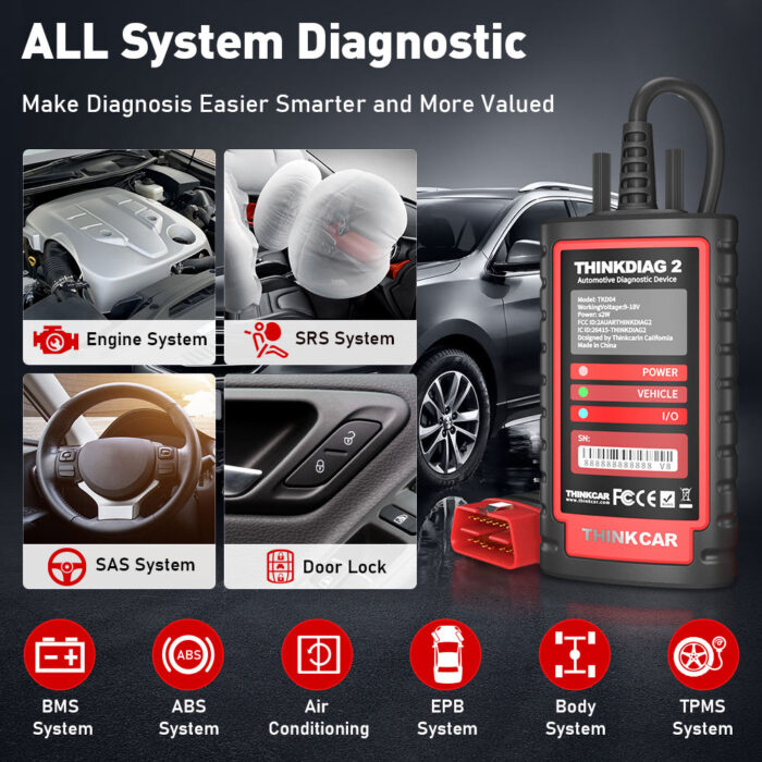 Thinkdiag 2 OBD Diagnostic Tool - Image 2
